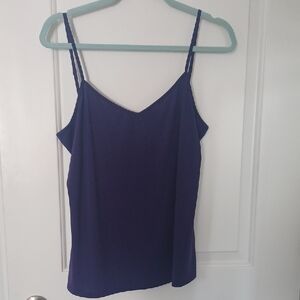 Women's Purple Spaghetti Strap Cami Top
